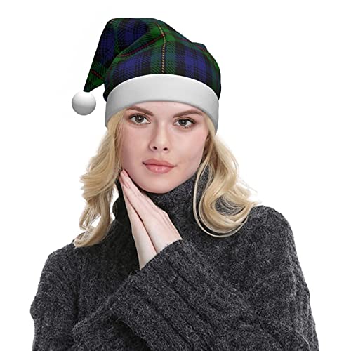 Yssammns Christmas Hat, Xmas Holiday Hat Adult Plush Santa Hat Unisex Winter Snow Hat - Image 6