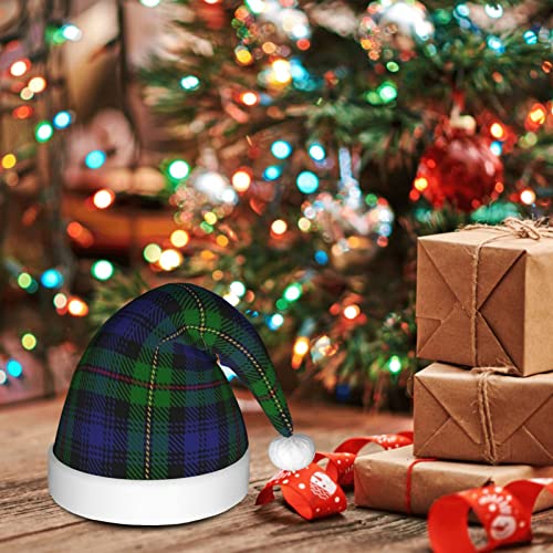 Yssammns Christmas Hat, Xmas Holiday Hat Adult Plush Santa Hat Unisex Winter Snow Hat - Image 7