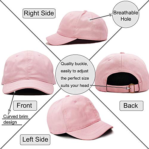 CLAPE Short Bill Baseball Cap Plain Hiphop Dad Hat Cooling Trucker Hat - Image 4