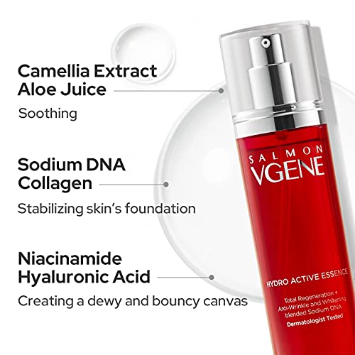 DUFT & DOFT Vgene Hydro Lifting Booster Radiant Essence - Anti Aging, Hydrating, Brightening with Hyaluronic Acid and Collagen 3.5 Fl Oz - Image 3