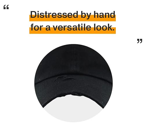 KBETHOS Vintage Washed Distressed Cotton Dad Hat Baseball Cap Adjustable Polo Trucker Unisex Style Headwear - Image 6