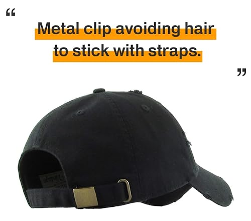 KBETHOS Vintage Washed Distressed Cotton Dad Hat Baseball Cap Adjustable Polo Trucker Unisex Style Headwear - Image 7