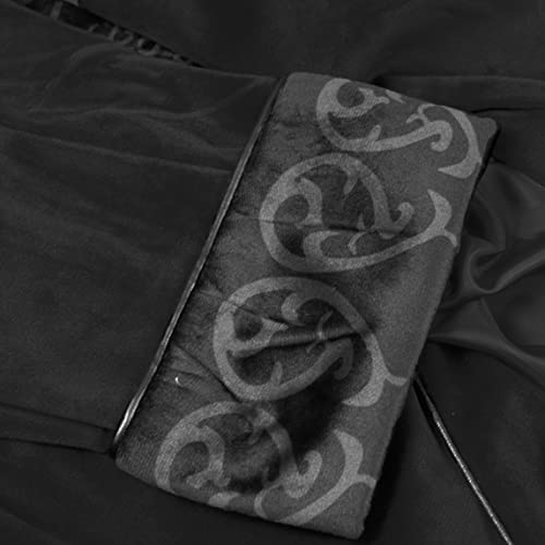 Mens Medieval Steampunk Tailcoat Halloween Costumes, Velvet Victorian Tuxedo Jacket Gothic Vintage Frock Coat - Image 7