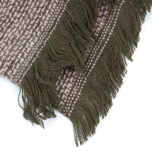 Neal LINK Women's Plaid Scarf Blanket Wrap Warm Tartan Checked Shawl Tartan Scarves Pashmina Cape - Image 6