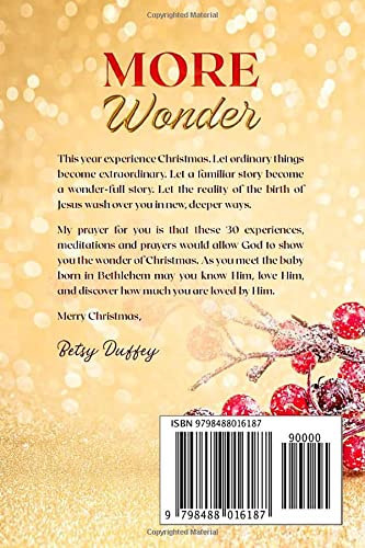 More Wonder: Experiencing Christmas (The MORE Series) - Image 3