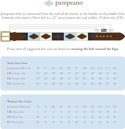 Pampeano Polo Belt | Handmade by Master Artisans | Gift Boxed Argentine Gaucho Belts | Hand Stitched Argentinian Leather - Image 5