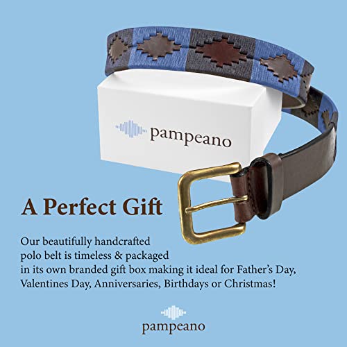 Pampeano Polo Belt | Handmade by Master Artisans | Gift Boxed Argentine Gaucho Belts | Hand Stitched Argentinian Leather - Image 8