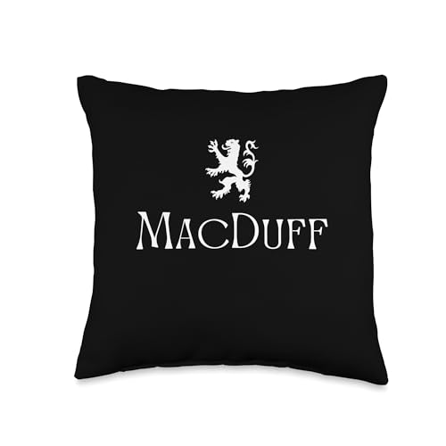 MacDuff Clan Scottish Family Name Scotland Heraldry Throw Pillow - Image 5