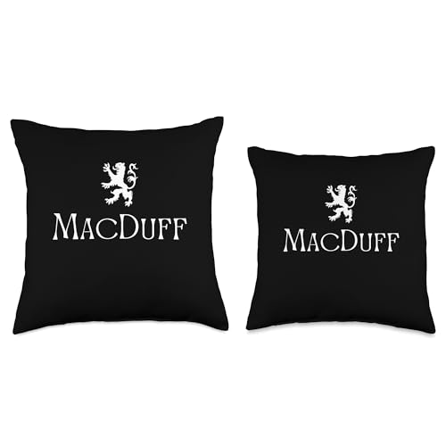 MacDuff Clan Scottish Family Name Scotland Heraldry Throw Pillow - Image 7