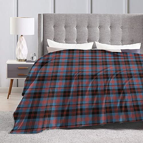 Angus Ancient Lw Tartan Ultra-Soft Micro Fleece Blanket Lightweight Blanket for Camping and Travel - Image 5