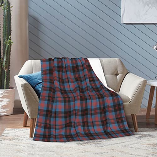 Angus Ancient Lw Tartan Ultra-Soft Micro Fleece Blanket Lightweight Blanket for Camping and Travel - Image 7