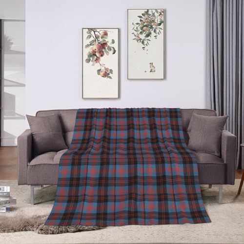 Angus Ancient Lw Tartan Ultra-Soft Micro Fleece Blanket Lightweight Blanket for Camping and Travel - Image 9