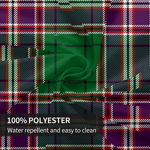 MIZIBAO Tablecloth Round, Clan MacFarlane Hunting Tartan Washable Table Cover for Farmhouse Kitchen Dining Picnic Party Indoor Outdoor Table Mats 60 inch - Image 9