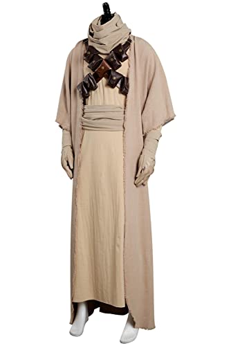 Mens Sand People Costume Robe Outfits Cosplay Tunic Robe Costumes Scarf Halloween Party Suits for Adults - Image 3