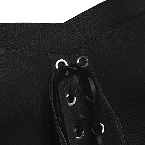 Womens Renaissance Cosplay Costume Boho Set Gothic High Waist Gown Dress Halloween Dress Medieval Irish Over Dress - Image 6