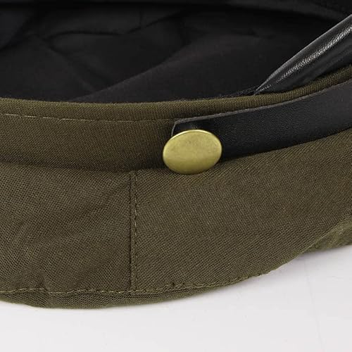 Chauffeur Hat for Men Women Classic Vintage Newsboy Cap Costume Hats Beret Cap - Image 4