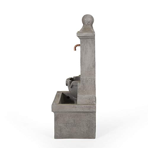 Christopher Knight Home Duffy Outdoor Fountain, Light Gray - Image 7
