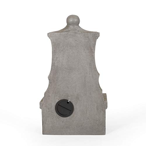 Christopher Knight Home Duffy Outdoor Fountain, Light Gray - Image 8