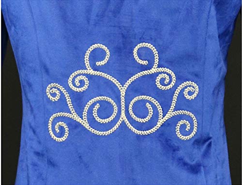 Crubelon Men's Steampunk Vintage Tailcoat Jacket Gothic Victorian Frock Coat Uniform Halloween Costume - Image 7