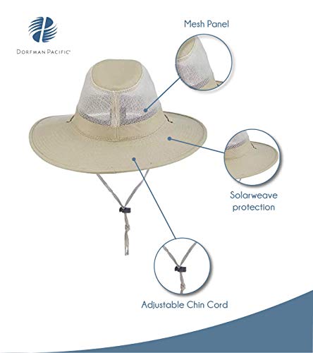 Dorfman Pacific DHC Outdoors Solarweave Treated Cotton Hat - Image 4