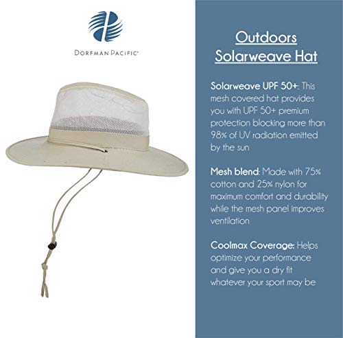 Dorfman Pacific DHC Outdoors Solarweave Treated Cotton Hat - Image 6