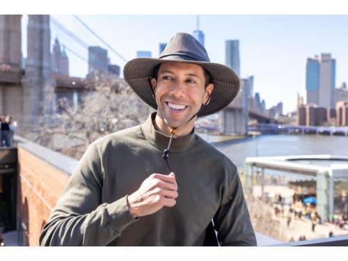 Dorfman Pacific Co. Men's Weathered Cotton Big Brim with Mesh - Image 8