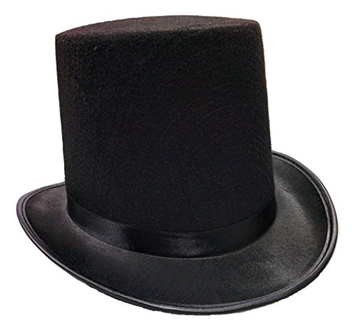 Nicky Bigs Novelties Tall Top Hat Costume Men Women Party Top Hats Adults Formal Magician Hats Halloween One Size Fits All - Image 6