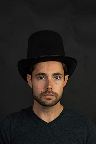 Nicky Bigs Novelties Tall Top Hat Costume Men Women Party Top Hats Adults Formal Magician Hats Halloween One Size Fits All - Image 9