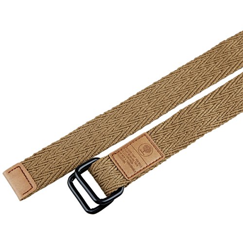 moonsix Canvas Web Belts for Men, Military Style D-ring Buckle Men's Belt - Image 4