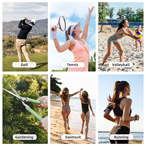 Adjustable Performance Sun Visor Hat with Sun Protection for Men and Women Tartan Clan Print - Image 8