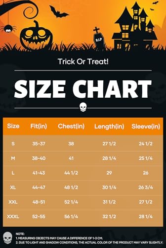 Arvilhill Men's Halloween Classic Costumes Cosplay Cartoon Detective Long Sleeve Shirt with Scarf (S-3XL) - Image 7