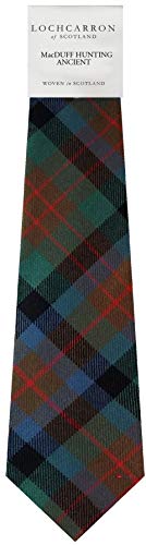 I LUV LTD Gents Neck Tie MacDuff Hunting Ancient Tartan Lightweight Scottish Clan Tie - Image 4