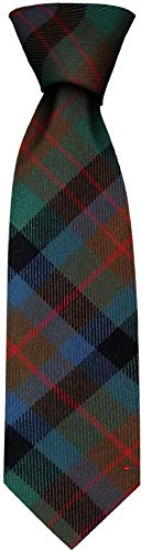 I LUV LTD Gents Neck Tie MacDuff Hunting Ancient Tartan Lightweight Scottish Clan Tie