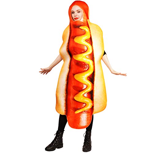 DSplay Unisex Adult Hot Dog Fancy Jumpsuit - Image 4