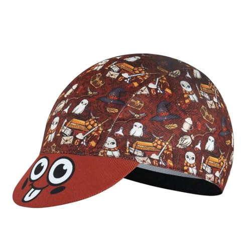 Corsehild Cartoon Cycling Cap for Man and Woman Cycling Hat Under Helmet-Polyester Breathable Sweat Absorbent - Image 3