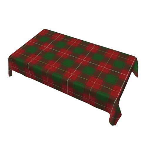 SolaraPulse Rectangle Tablecloth, Scottish Clan MacDuffee Tartan Stain-Resistant, Wrinkle-Free, Washable Cover for Dining, Parties, and Wedding 60x90in - Image 4