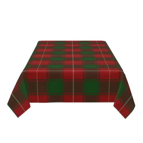 SolaraPulse Rectangle Tablecloth, Scottish Clan MacDuffee Tartan Stain-Resistant, Wrinkle-Free, Washable Cover for Dining, Parties, and Wedding 60x90in - Image 6