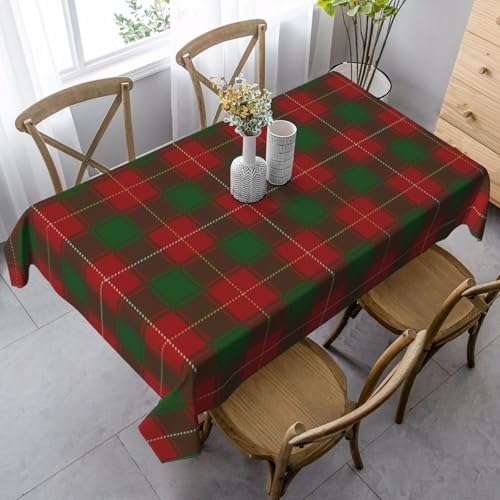 SolaraPulse Rectangle Tablecloth, Scottish Clan MacDuffee Tartan Stain-Resistant, Wrinkle-Free, Washable Cover for Dining, Parties, and Wedding 60x90in - Image 9